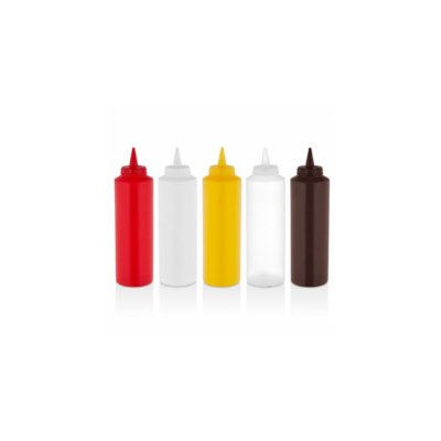 GastroPlast Fişek Sosluk 250 ml ( Sarı, Kırmızı, Beyaz, Şeffaf, Kahverengi )