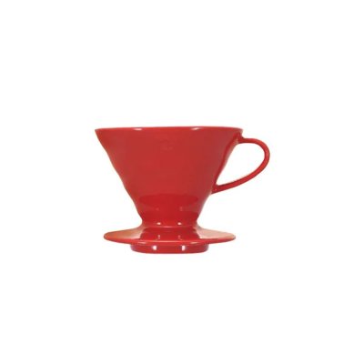 Hario VD-02R V60 02 Dripper (Kırmızı Plastik)