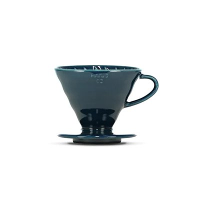 Hario VDC-02-IBU V60 02 Seramik Dripper (Indigo Mavisi)