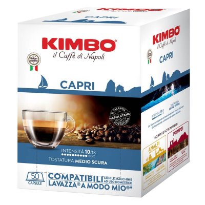 KIMBO Capri A Modo Mio Uyumlu Kapsül Kahve (50’li Kutuda)