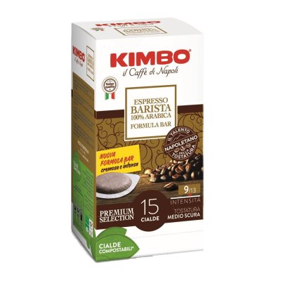 KIMBO Cialde Espresso Barista 100% Arabica Yassı Pod Uyumlu Kapsül Kahve (15’li Kutuda)