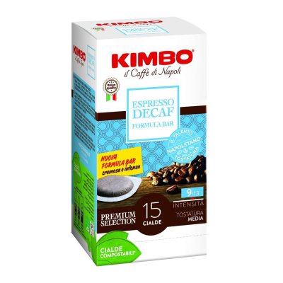 KIMBO Cialde Espresso Decaf Yassı Pod Uyumlu Kapsül Kahve (15’li Kutuda)