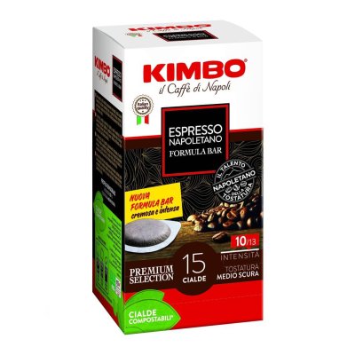 KIMBO Cialde Espresso Napoletano Yassı Pod Uyumlu Kapsül Kahve (15’li Kutuda)