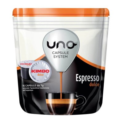 KIMBO Espresso Dolce Uno Uyumlu Kapsül Kahve (16’lı Kutuda)