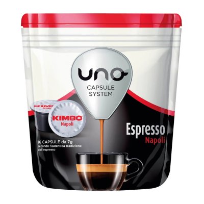 KIMBO Espresso Napoli Uno Uyumlu Kapsül Kahve (16’lı Kutuda)