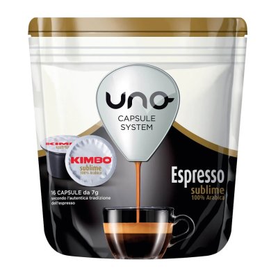 KIMBO Espresso Sublime 100% Arabica Uno Uyumlu Kapsül Kahve (16’lı Kutuda)