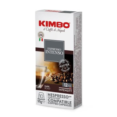 KIMBO Intenso Nespresso Uyumlu Kapsül Kahve (10’lu Kutuda)