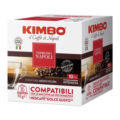 KIMBO Napoli Dolce Gusto Uyumlu Kapsül Kahve (16’lı Kutuda)