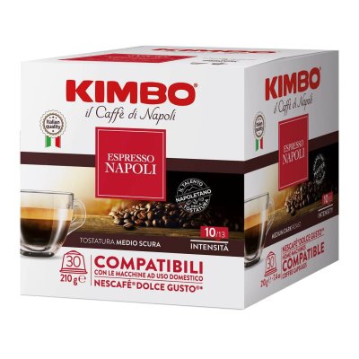 KIMBO Napoli Dolce Gusto Uyumlu Kapsül Kahve (30’lu Kutuda)