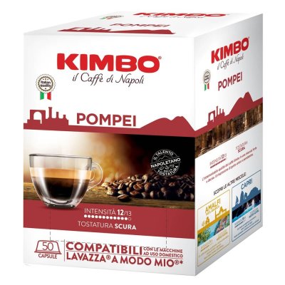 KIMBO Pompei A Modo Mio Uyumlu Kapsül Kahve (50’li Kutuda)