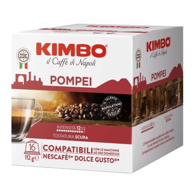 KIMBO Pompei Dolce Gusto Uyumlu Kapsül Kahve (16’lı Kutuda)