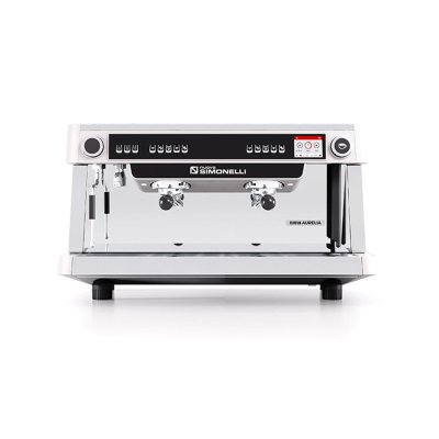 Nuova Simonelli Nuova Aurelia MP Otomatik Dozaj Ayarlı Multi Boiler Espresso Kahve Makinesi, 2 Gruplu, Beyaz