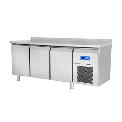 Öztiryakiler 3 Inox Kapılı Yatay Tip Derin Dondurucu, Ta 360 Lmv, 304 Kalite