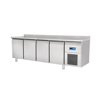 Öztiryakiler 4 Inox Kapılı Yatay Tip Derin Dondurucu, Tag 470 Lmv, 430 Kalite