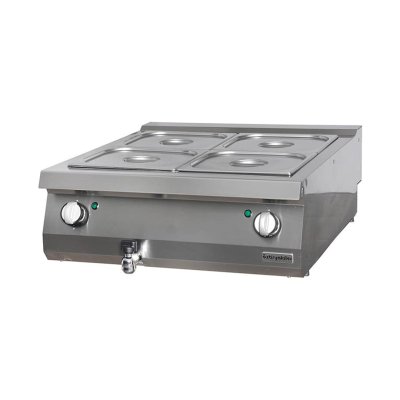 Öztiryakiler Yeni 900 Serisi, Set Üstü Elektrikli Bain Marie, 80x90x30, Gn Kaplar Hariç, OBE 8090