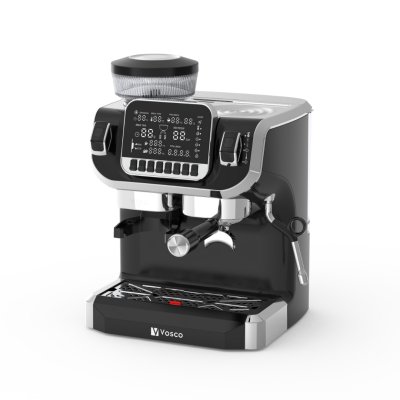 Vosco VST-520ECS Barista Dijital Espresso Kahve Makinesi Öğütücülü 